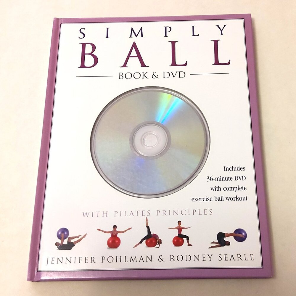 Preowned Simply Ball with Pilates Principles (Book & DVD) - 2003 Exercise